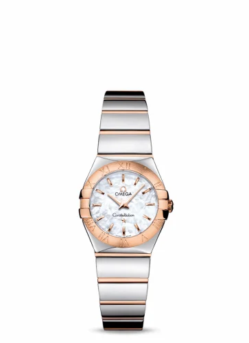 Omega Constellation Quartz 24 Polished Stainless Steel / Red Gold / MOP 123.20.24.60.05.003 (12320246005003)